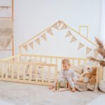 Toddler Floor Bed with Roof KDL- 51